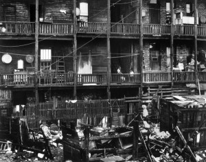 to say the slums of yesteryear aren t distant cousins from the urban ...