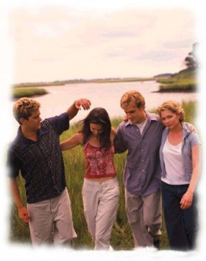 while watching a t v show called dawson s creek don t hate i love this ...