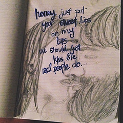 Hozier (Emiliahn) Tags: cute art me notebook beard photography sketch ...