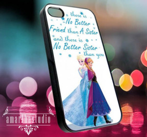 Disney Frozen anna and elsa quote iPhone 4/4s/5 by AmarthaStudio, $15 ...