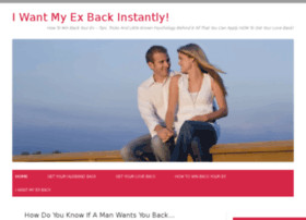 want my ex back instantly how to win back your ex tips tricks and ...