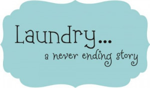 ... and it might make laundry a little more bearable. (highly doubtful