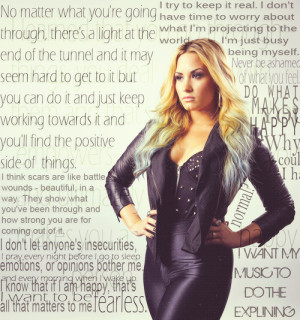 demi lovato quotes | Tumblr | We Heart It