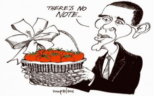 Political Satire Cartoons Obama