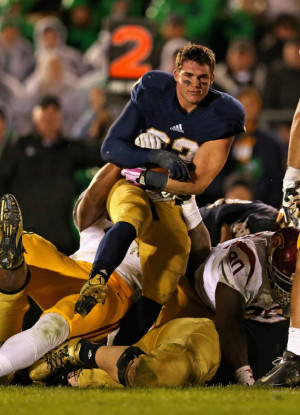 Notre Dame RB Cam McDaniel is college football’s most photogenic ...