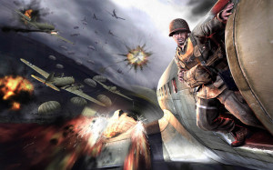 ... To Jump - War Games Wallpaper Image featuring Medal Of Honor Airborne