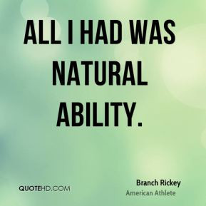 Branch Rickey Quotes