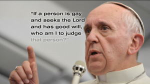 Pope’s words on gay people have Catholics talking