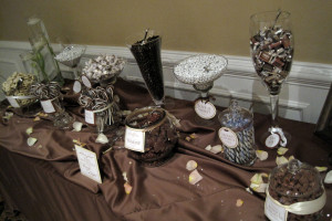 wedding candy buffet