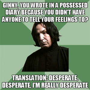 Snape Funnies! - severus-snape Photo