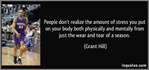 More Grant Hill Quotes