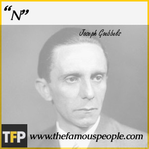 Joseph Goebbels Biography