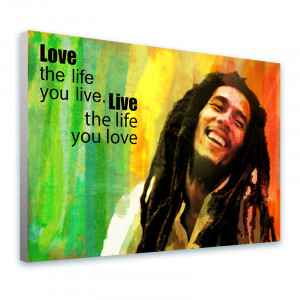-Canvas-Bob-Marley-Inspirational-Gift-print-motivational-poster-Quote ...