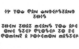 real Pokemon fans can read this - pokemon Photo