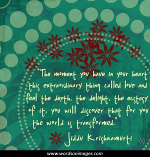 Krishnamurti quotes