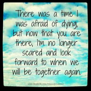 We will see each other again.