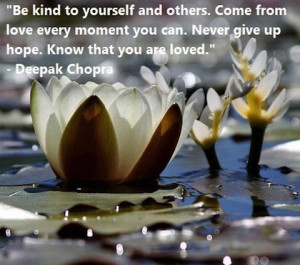 come from love Deepak Chopra Picture Quote