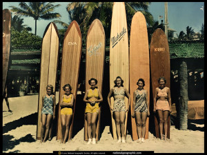 Vintage surfeuses