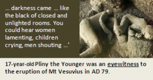 Pliny the Younger Pompeii