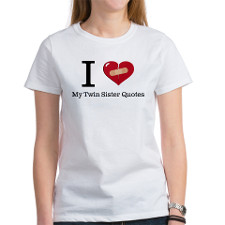 Love My Twin Sister Quotes Fridge Magnets