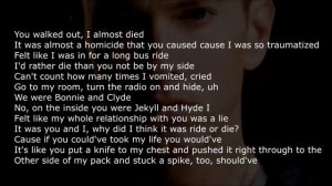 Eminem lyrics stronger