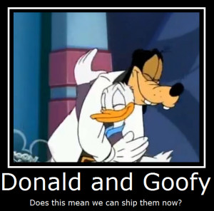 House of Mouse- Donald and Goofy by MasterOf4Elements