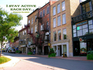 Stay Active Motivational Quote