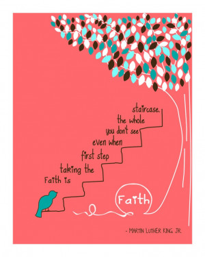 FAITH by Martin Luther King JrInspirational by 7WondersDesign