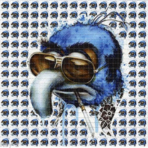 Gonzo Muppets Hunter s Thompson Blotter Art Perforated Psychedelic ...