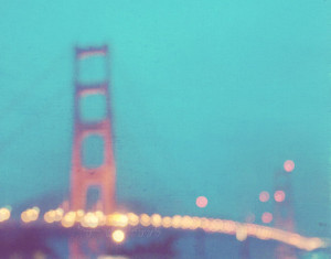 photography, San Francisco photo, Golden Gate Bridge, la nuit, dreamy ...