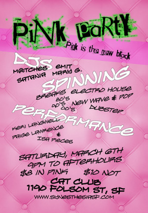 Synesthesia this Saturday!