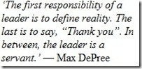 Max DePree quote