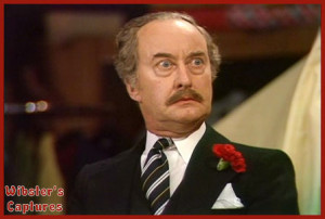 Miss Brahms and Mrs Slocombe. Cheap gag but I am not Mrs Slocombe's ...