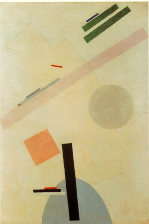 Kazimir Malevich, Suprematist Painting, 1917