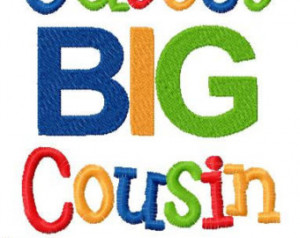 Happy Birthday Quotes For Boy Cousin Cutest big cousin boy girl