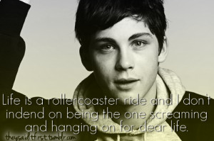 Logan Lerman #Logan Lerman quotes #quotes #famous quotes #celebs # ...