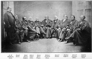 The Supreme Court under Chief Justice Samuel P. Chase. The Chase court ...