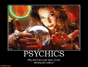 Why aren’t psychics constantly winning the lottery?