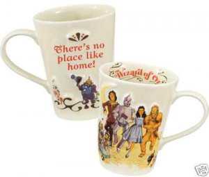 THE WIZARD OF OZ Large Sculpted COFFEE MUG Cup