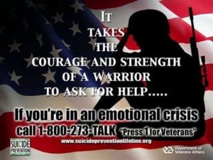 suicide prevention poster displaying a phone number service members ...