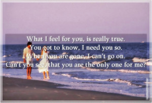 You Are The Only One For Me, Picture Quotes, Love Quotes, Sad Quotes ...