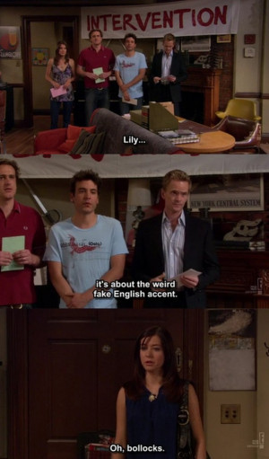 How I Met Your Mother Intervention