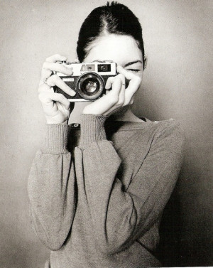 sofia coppola + camera + self + portrait