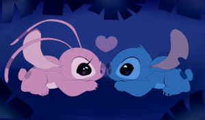 Stitch And Angel By