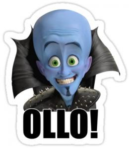 ... should i say OLLO! as the fun animated character Megamind would say