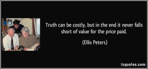 More Ellis Peters Quotes