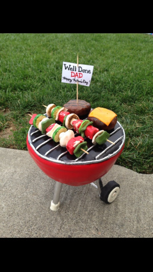 Father's Day Barbecue Grill CAKE! Cake made by Misti Short Cakes. Find ...