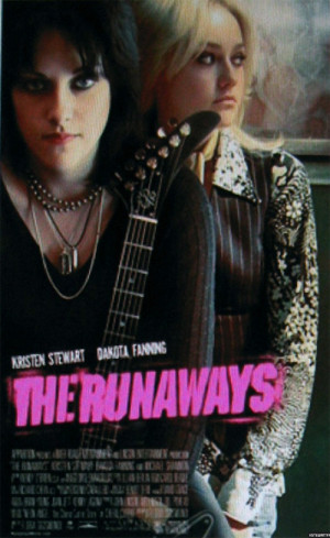New The Runaways Poster with Kristen Stewart and Dakota Fanning