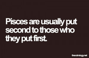How a Pisces gets taken advantage of :(