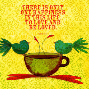 Bluebird of happiness is here :) Cheers for that. This delicious quote ...